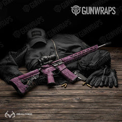 Realtree Aspect Cranberry AR-15 Gun Skin Vinyl Wraps