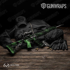 Realtree WAV3 Monster AR-15 Gun Skin Vinyl Wraps