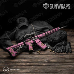 Realtree XTRA Colors Pink AR-15 Gun Skin Vinyl Wraps