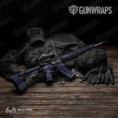 Realtree XTREME Deep Sea AR-15 Gun Skin Vinyl Wraps