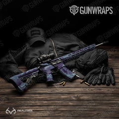Realtree XTREME Frozen Grape AR-15 Gun Skin Vinyl Wraps