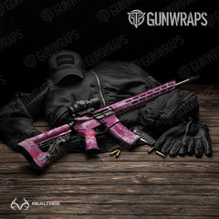 Realtree XTREME Hot Pop AR-15 Gun Skin Vinyl Wraps