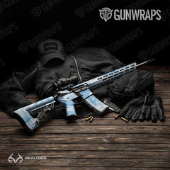 Realtree XTREME Ice AR-15 Gun Skin Vinyl Wraps