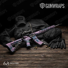 Realtree XTREME Lavender Haze AR-15 Gun Skin Vinyl Wraps