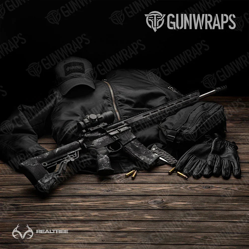 Realtree XTREME Midnight AR-15 Gun Skin Vinyl Wraps