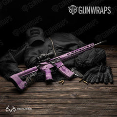 Realtree XTREME Passion Pink AR-15 Gun Skin Vinyl Wraps