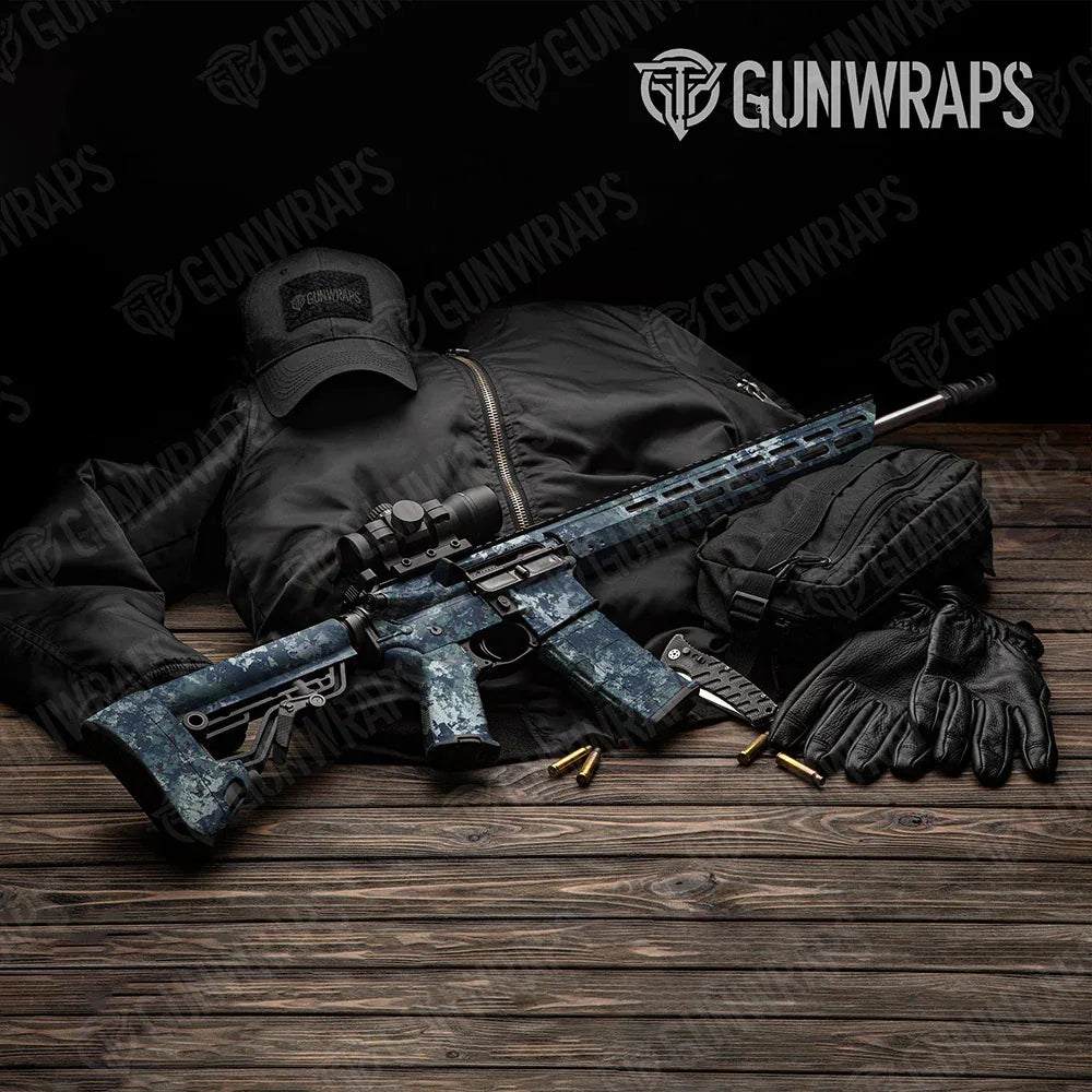 Substrate Saipan AR-15 Gun Skin Vinyl Wraps