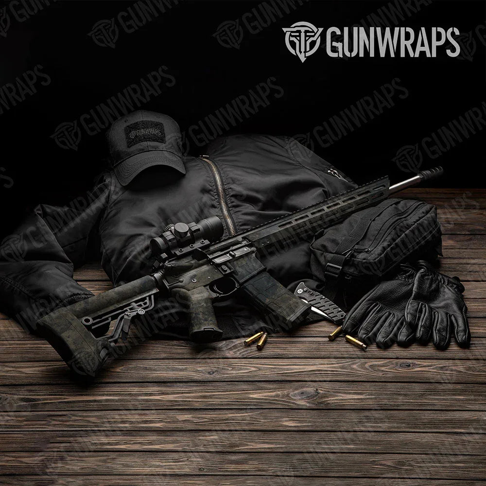 Substrate Shadow AR-15 Gun Skin Vinyl Wraps