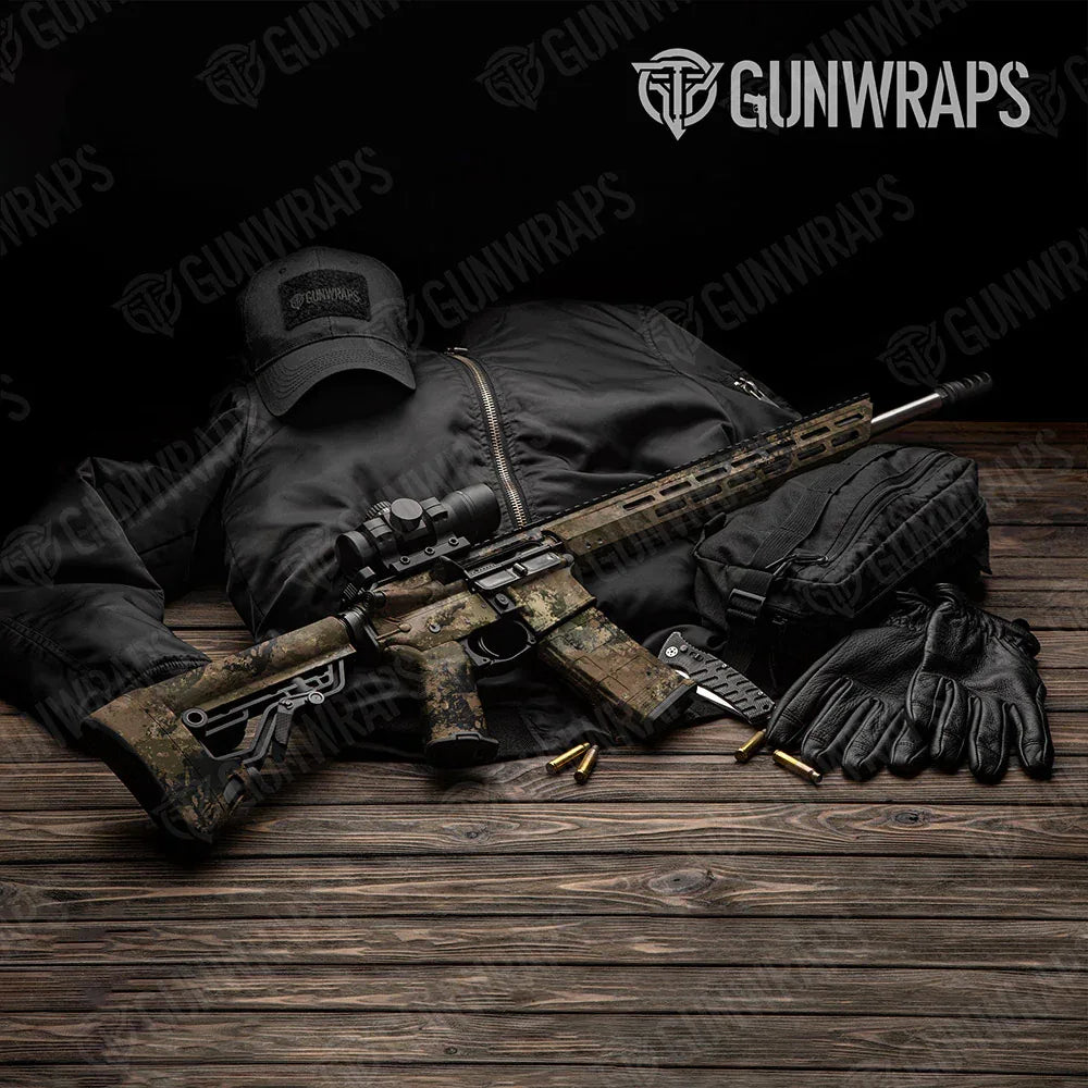 Substrate Spoor AR-15 Gun Skin Vinyl Wraps