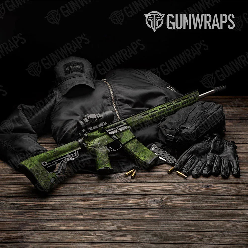 Substrate Subtropic AR-15 Gun Skin Vinyl Wraps