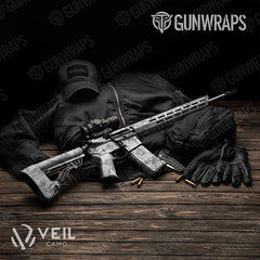 Veil Stoke Whiteout AR-15 Gun Skin Vinyl Wraps