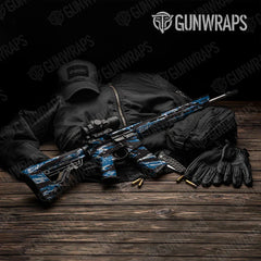 Vietnam Tiger Stripe Blue Tiger AR-15 Gun Skin Vinyl Wraps