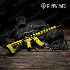 Vietnam Tiger Stripe Elite Yellow AR-15 Gun Skin Vinyl Wraps