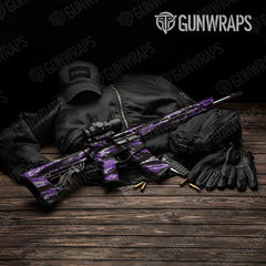 Vietnam Tiger Stripe Purple Tiger AR-15 Gun Skin Vinyl Wraps