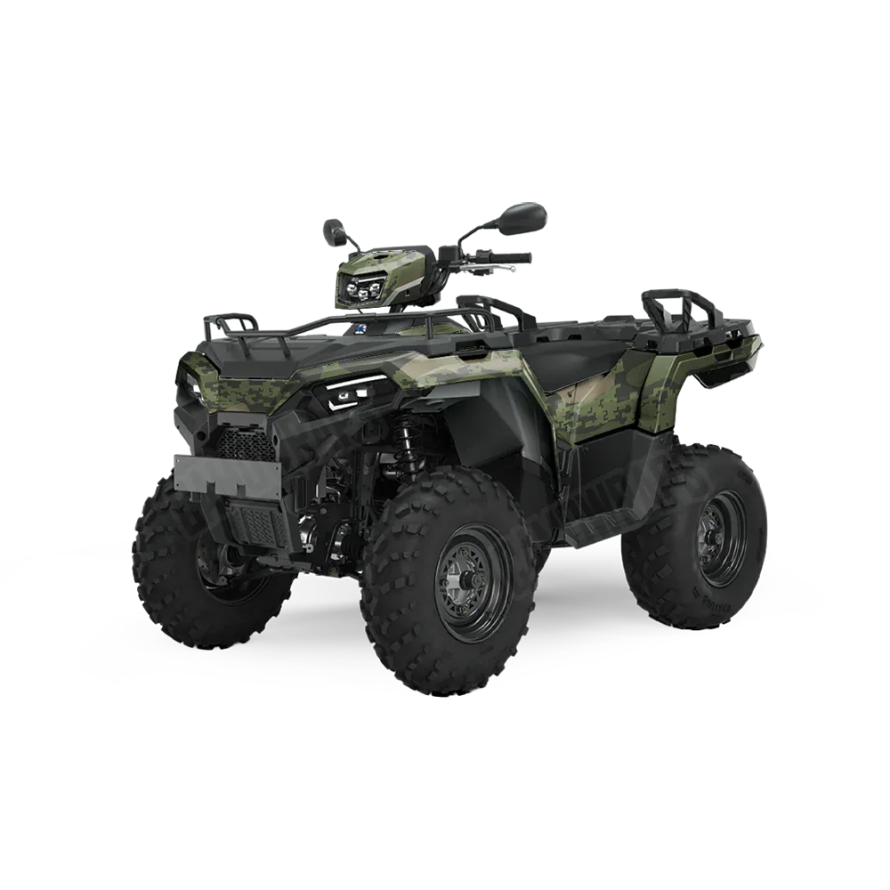 Compound Army Green ATV Wraps
