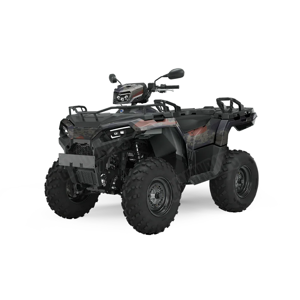Compound Blue Copper ATV Wraps