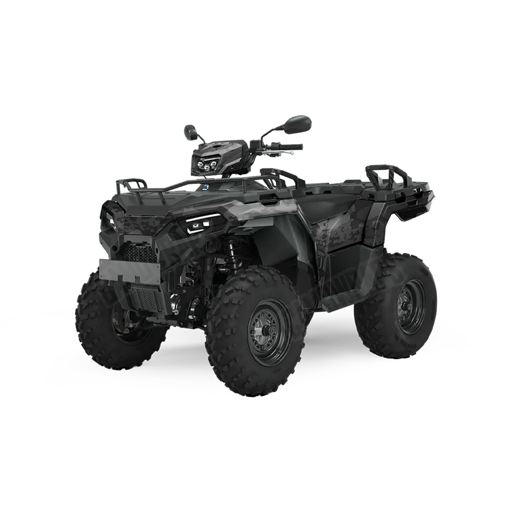 Compound Elite Black ATV Wraps