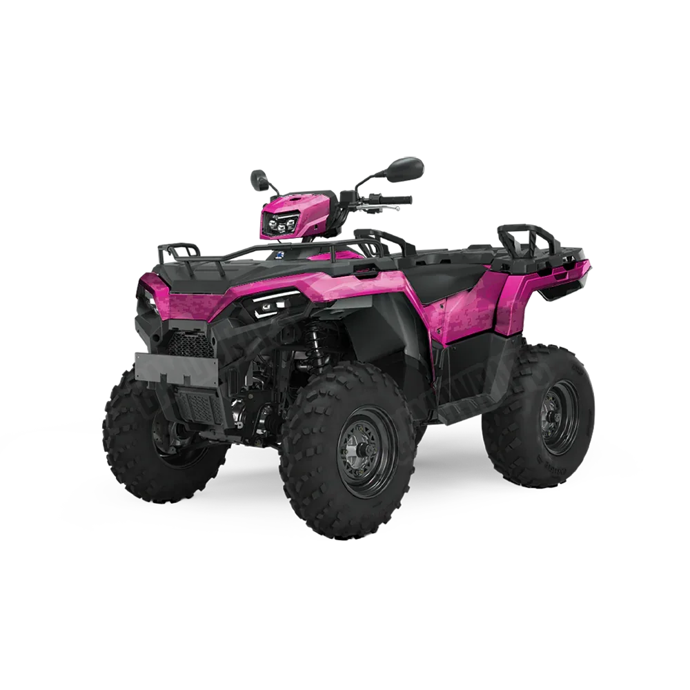 Compound Elite Magenta ATV Wraps
