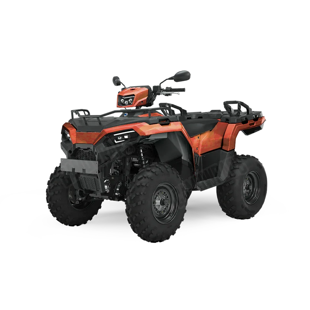 Compound Elite Orange ATV Wraps