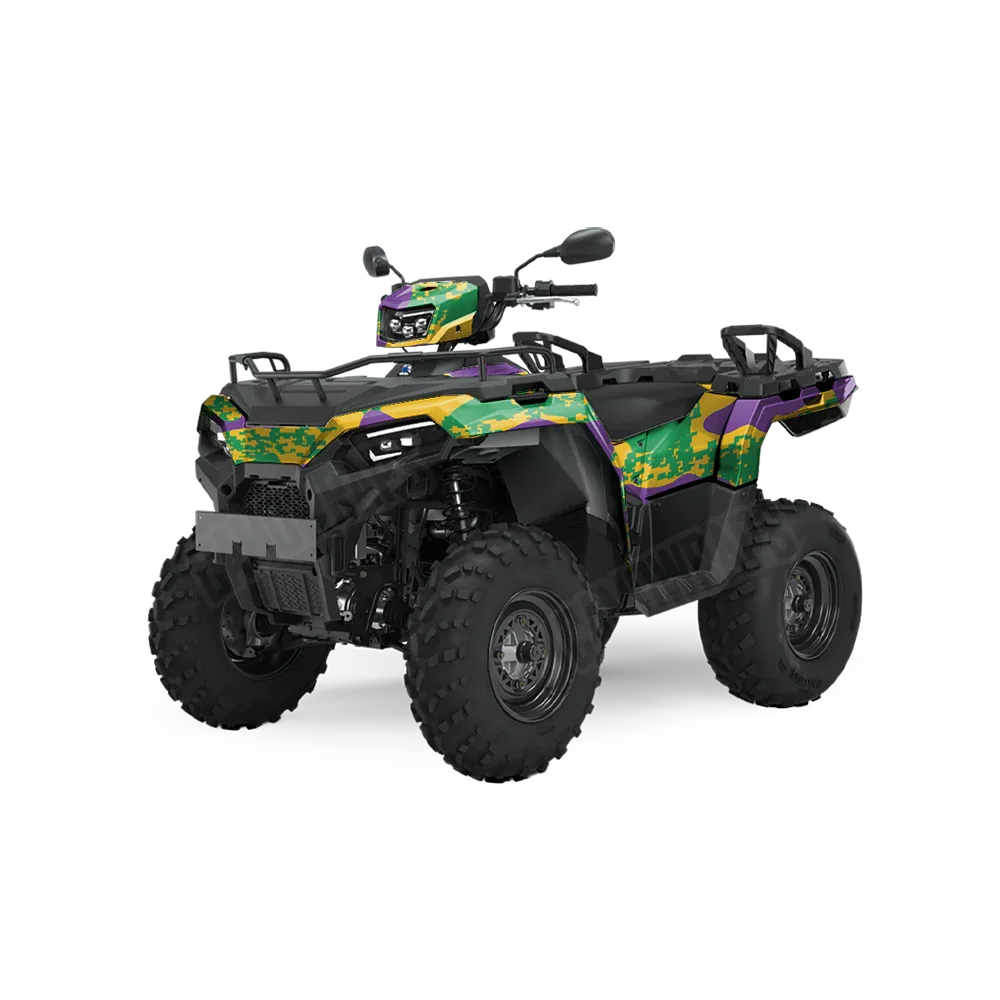 Compound Mardi Gras ATV Wraps