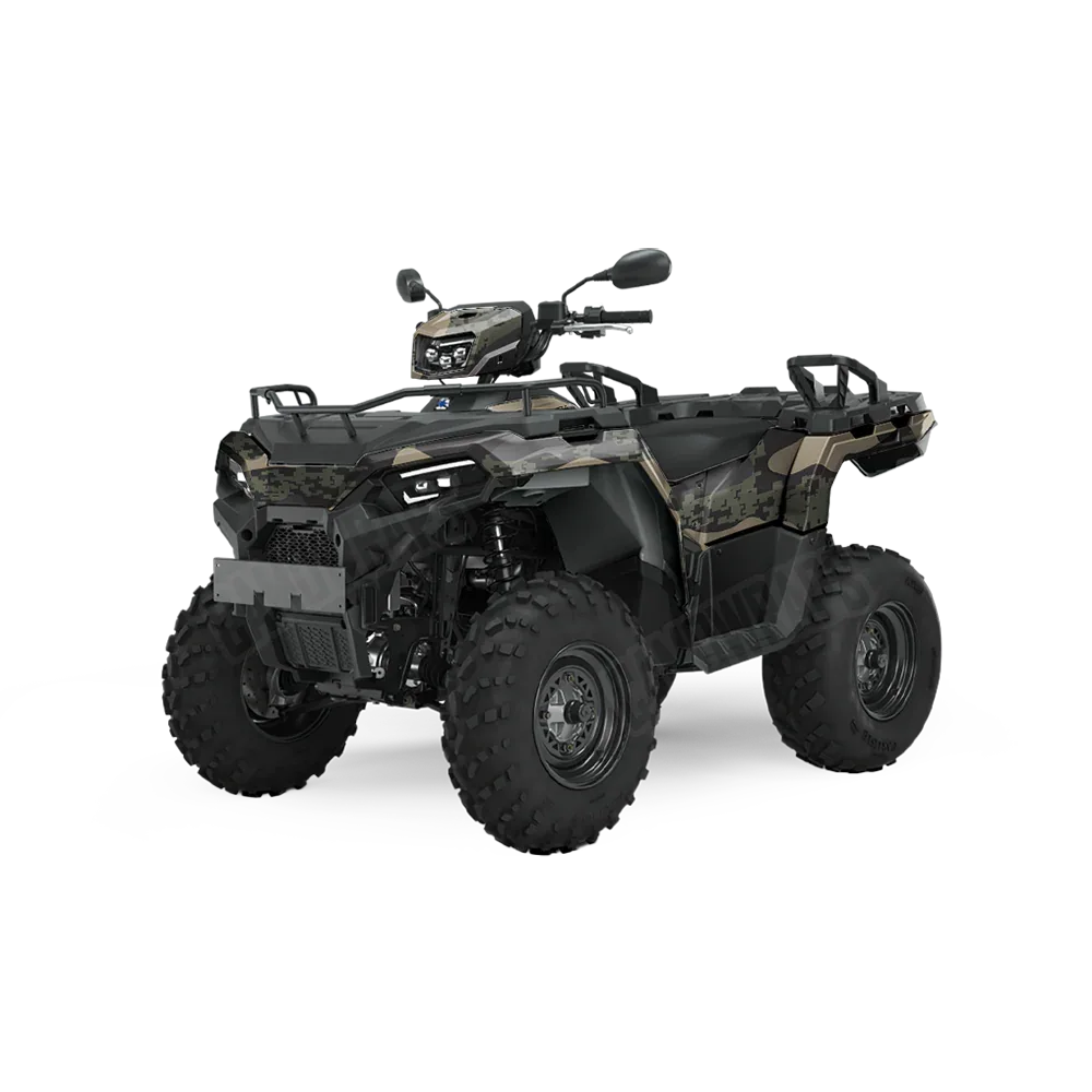 Compound Militant Charcoal ATV Wraps