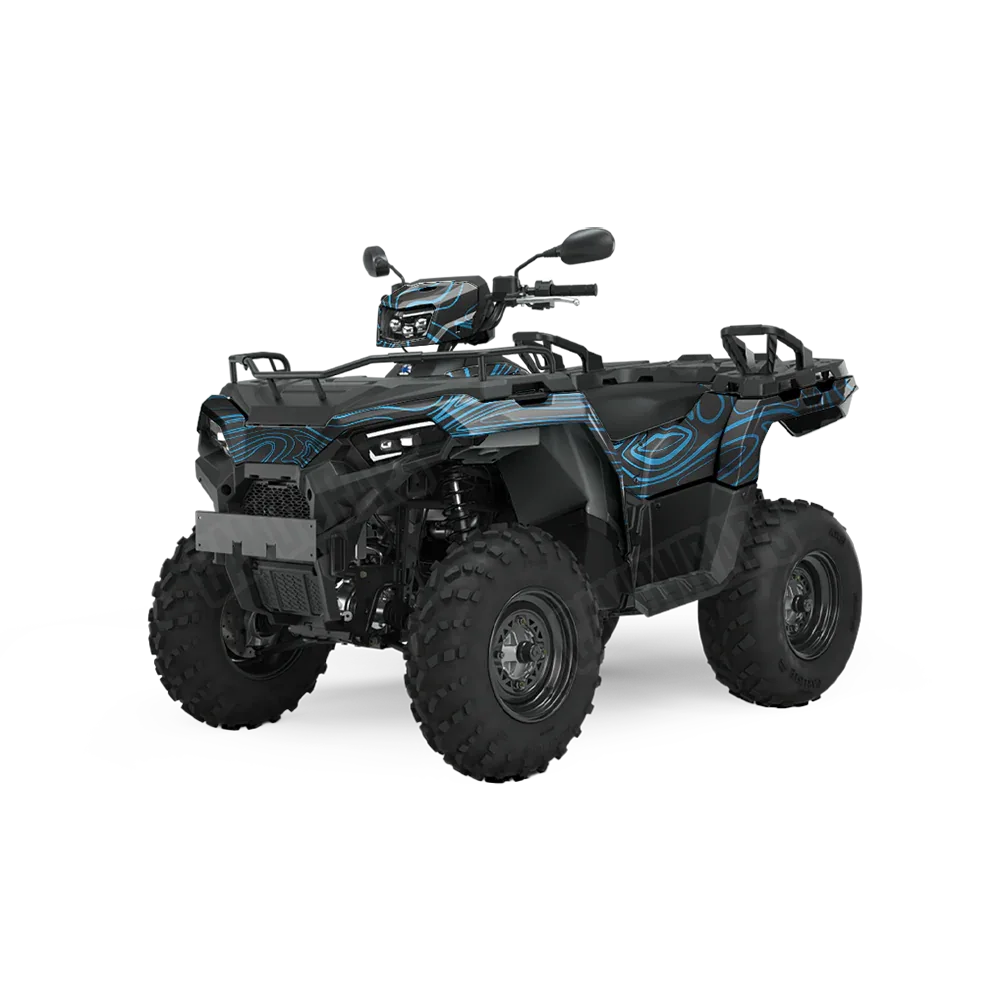 Damascus Blue ATV Wraps
