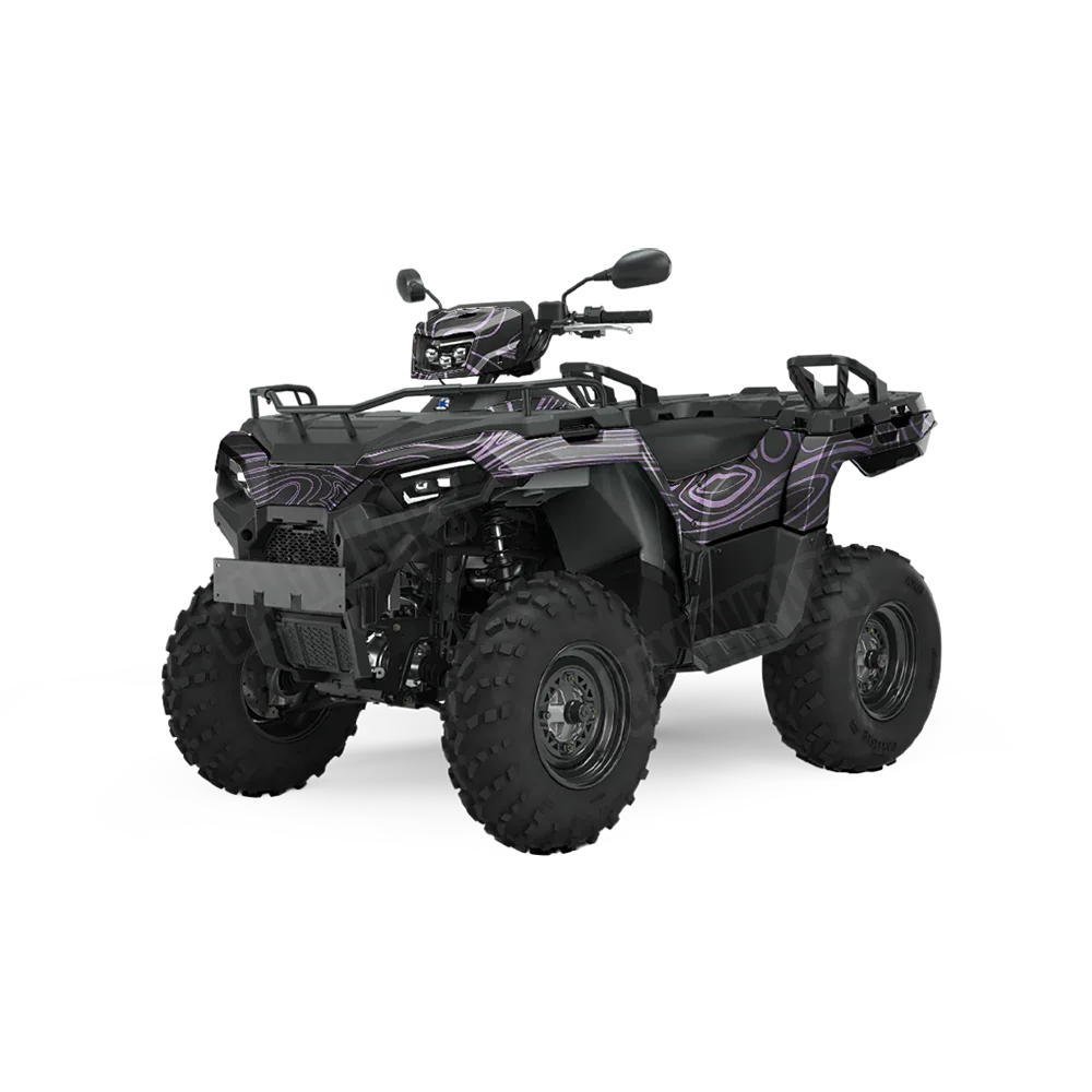 Damascus Purple ATV Wraps
