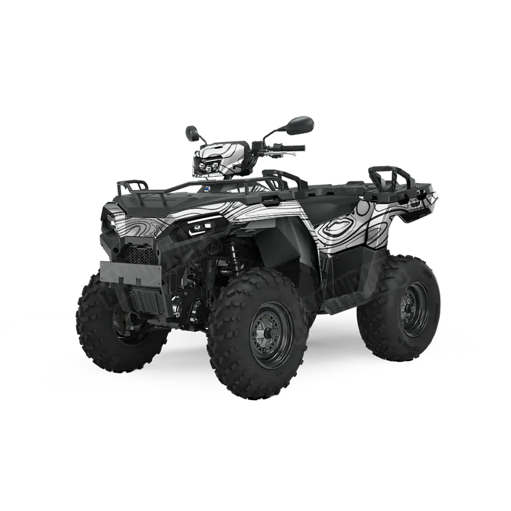 Damascus White ATV Wraps