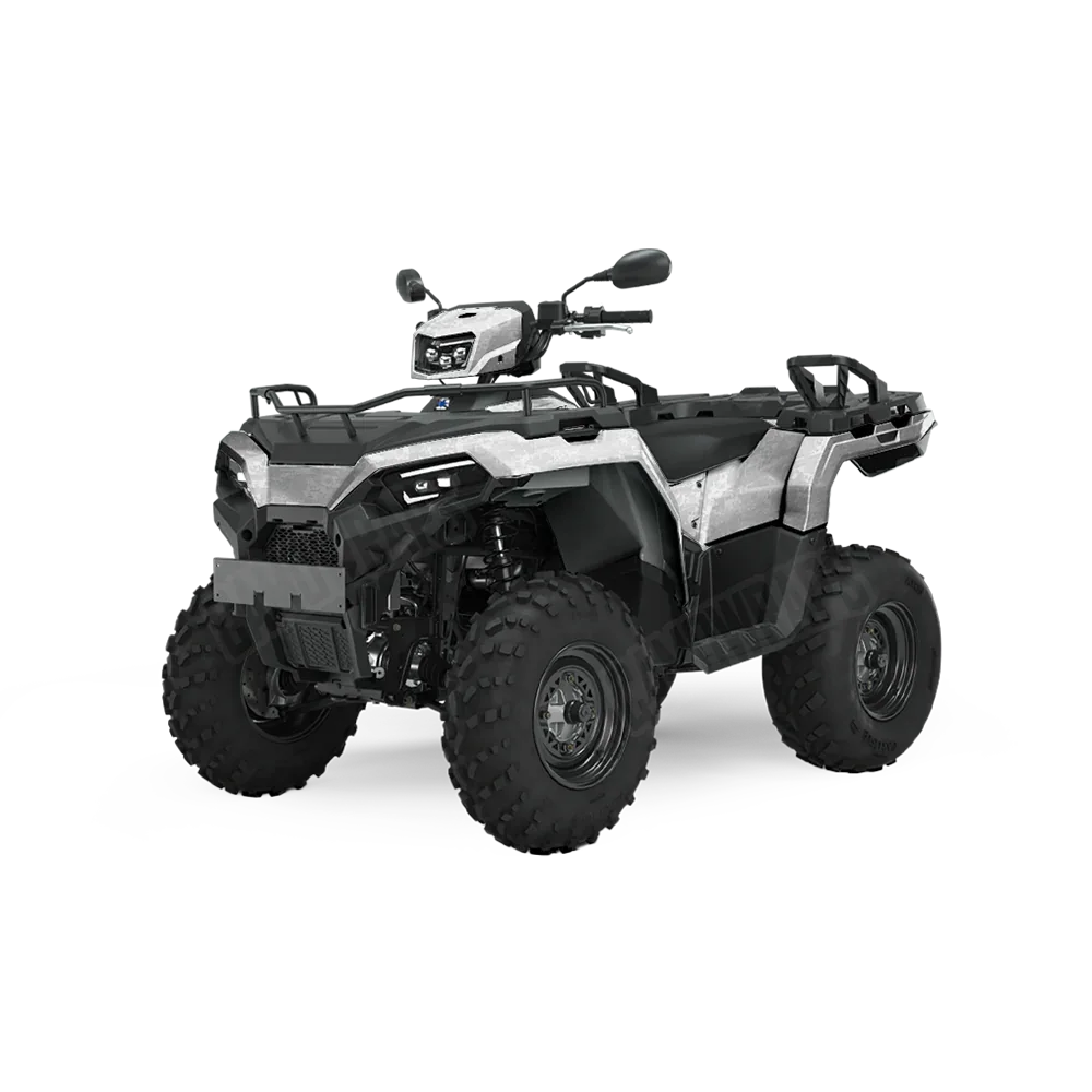 Digital Elite White ATV Wraps