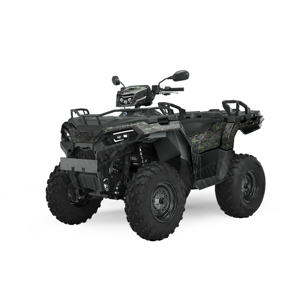 Digital Metro Green ATV Wraps