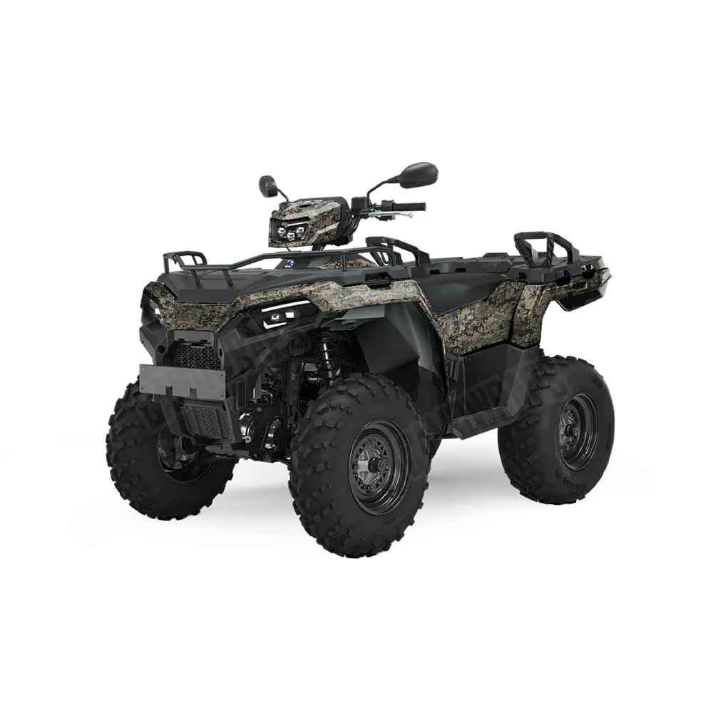 Digital Militant Green ATV Wraps