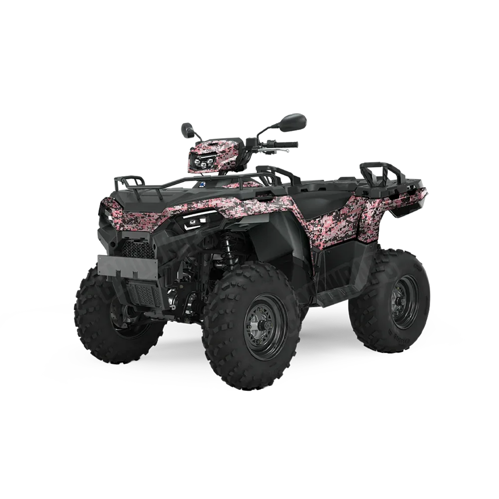 Digital Pink ATV Wraps