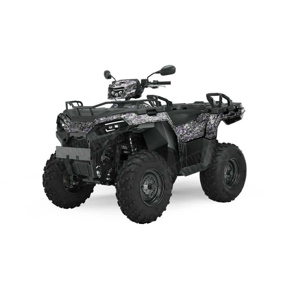 Digital Urban Purple ATV Wraps
