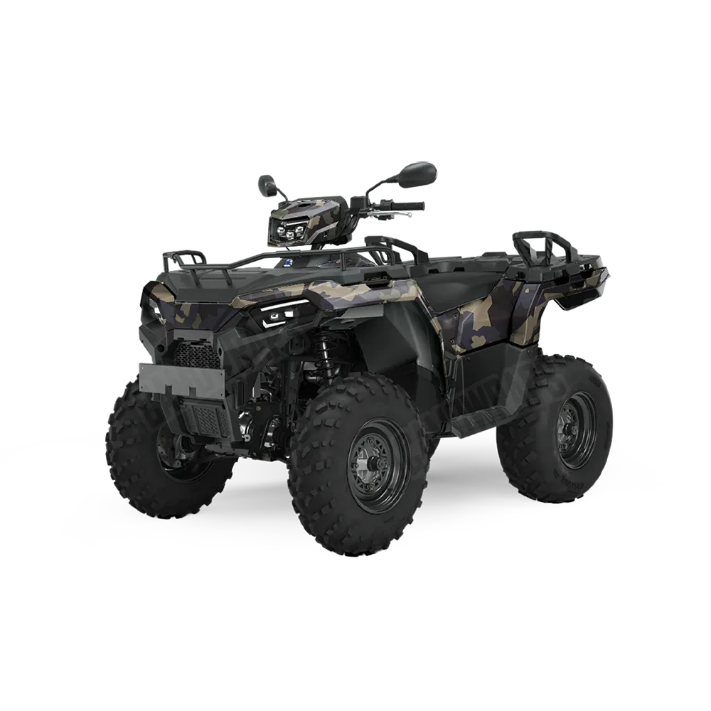 Erratic Militant Blue ATV Wraps