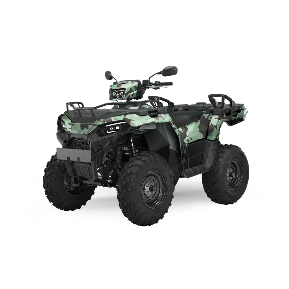 Erratic Mint Chocolate Chip ATV Wraps