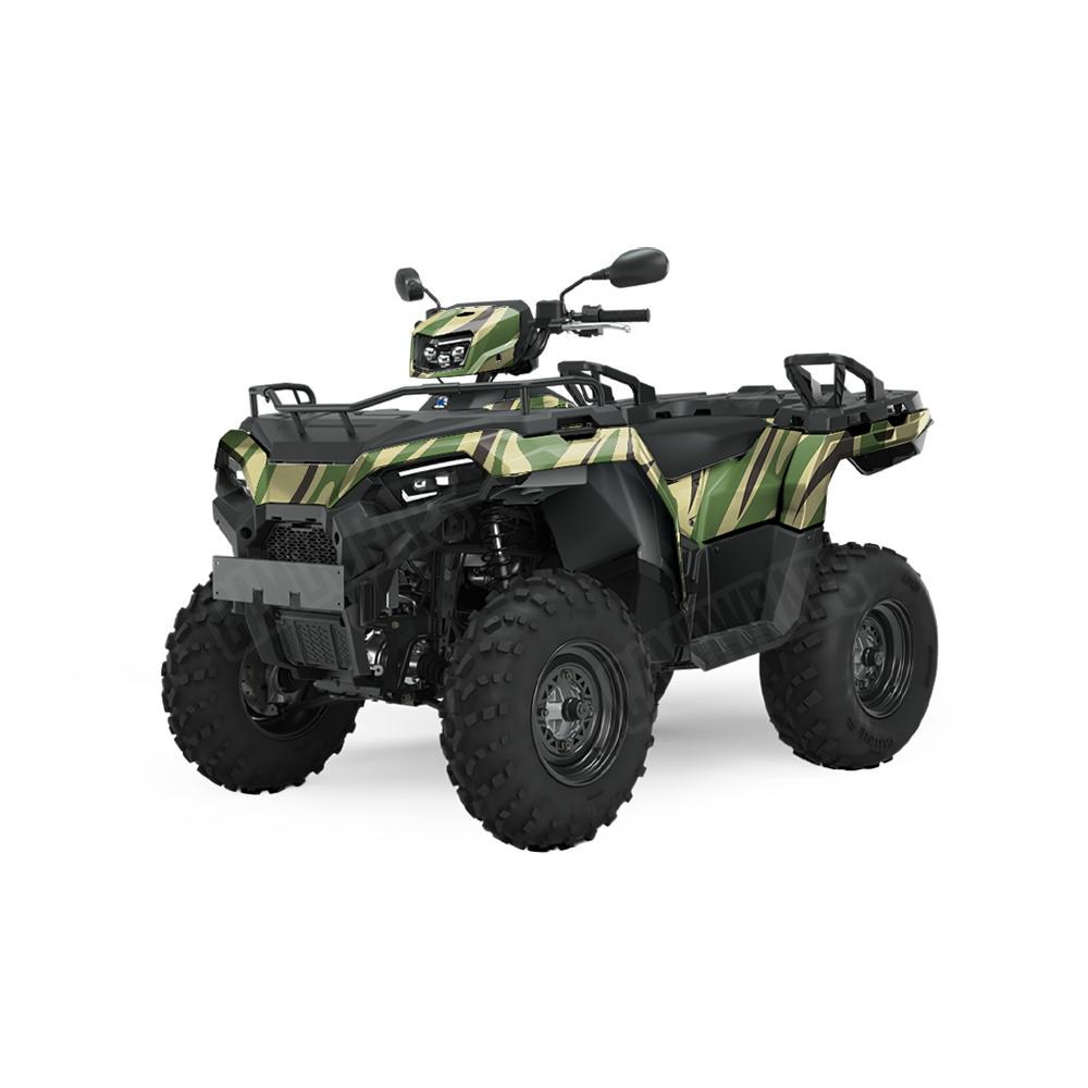 Fun Stripe Jungle ATV Wraps