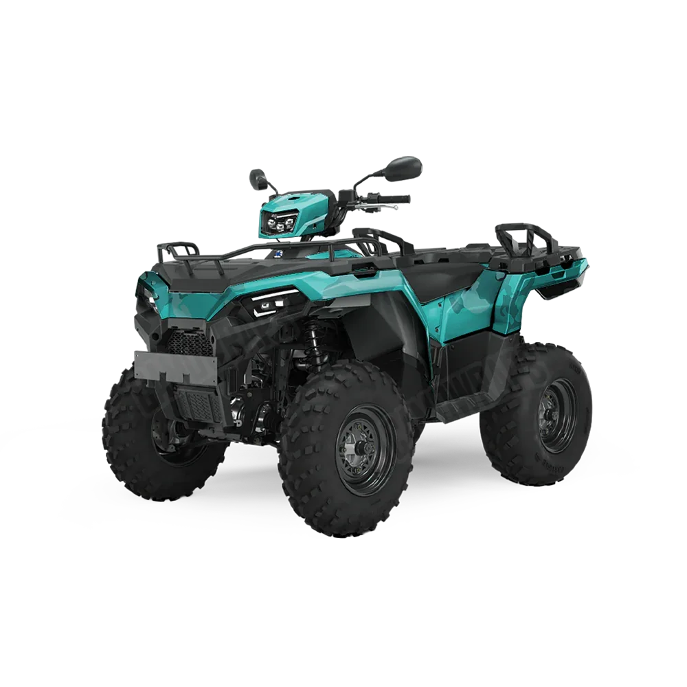 Battle Storm Elite Tiffany Blue ATV Wraps