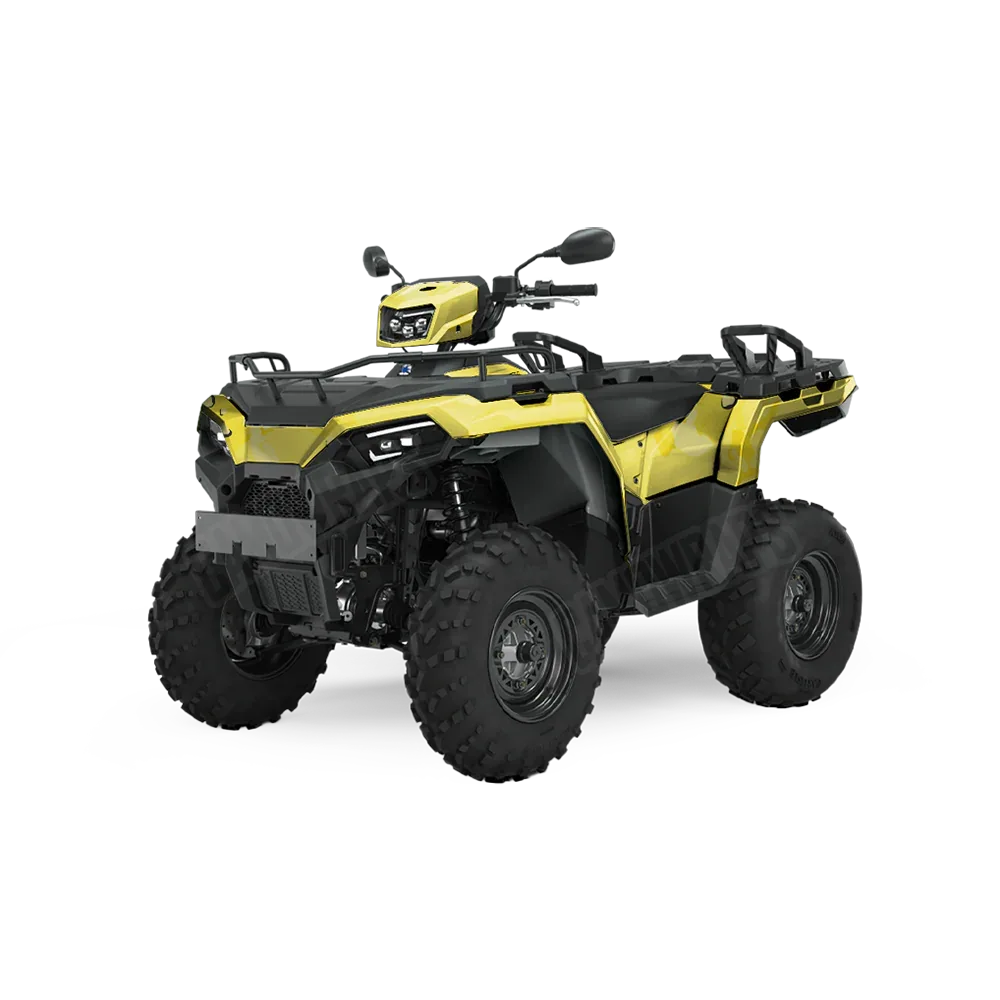 Battle Storm Elite Yellow ATV Wraps