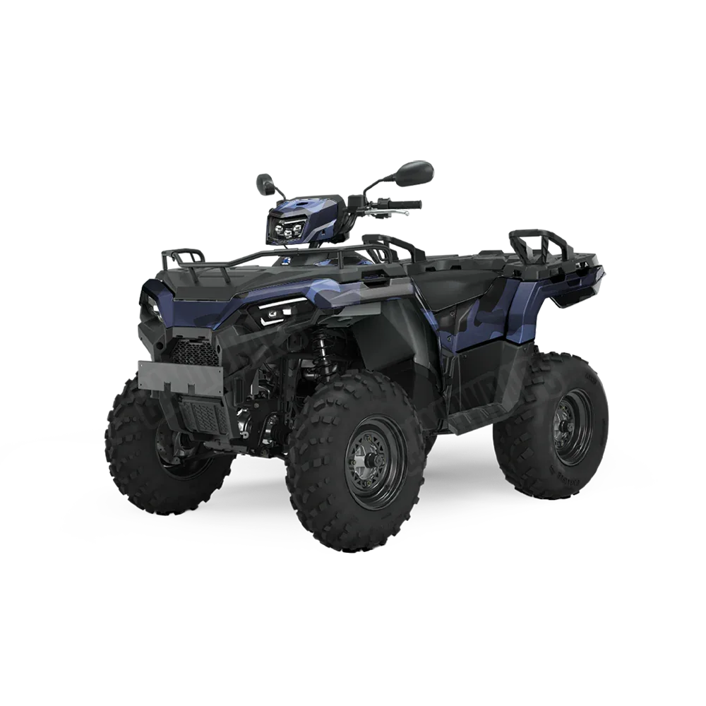 Classic Blue Midnight ATV Wraps