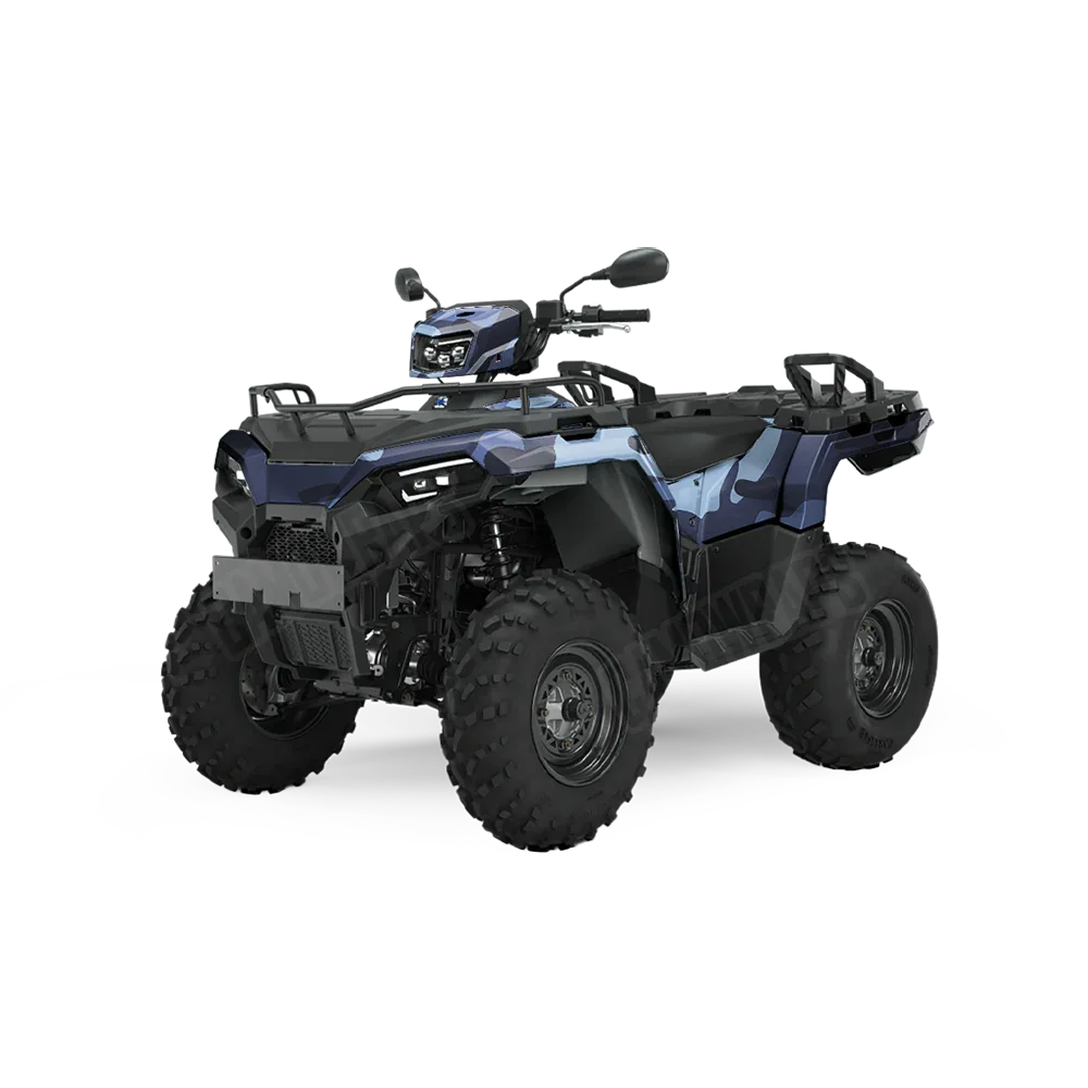 Classic Blue Urban Night ATV Wraps