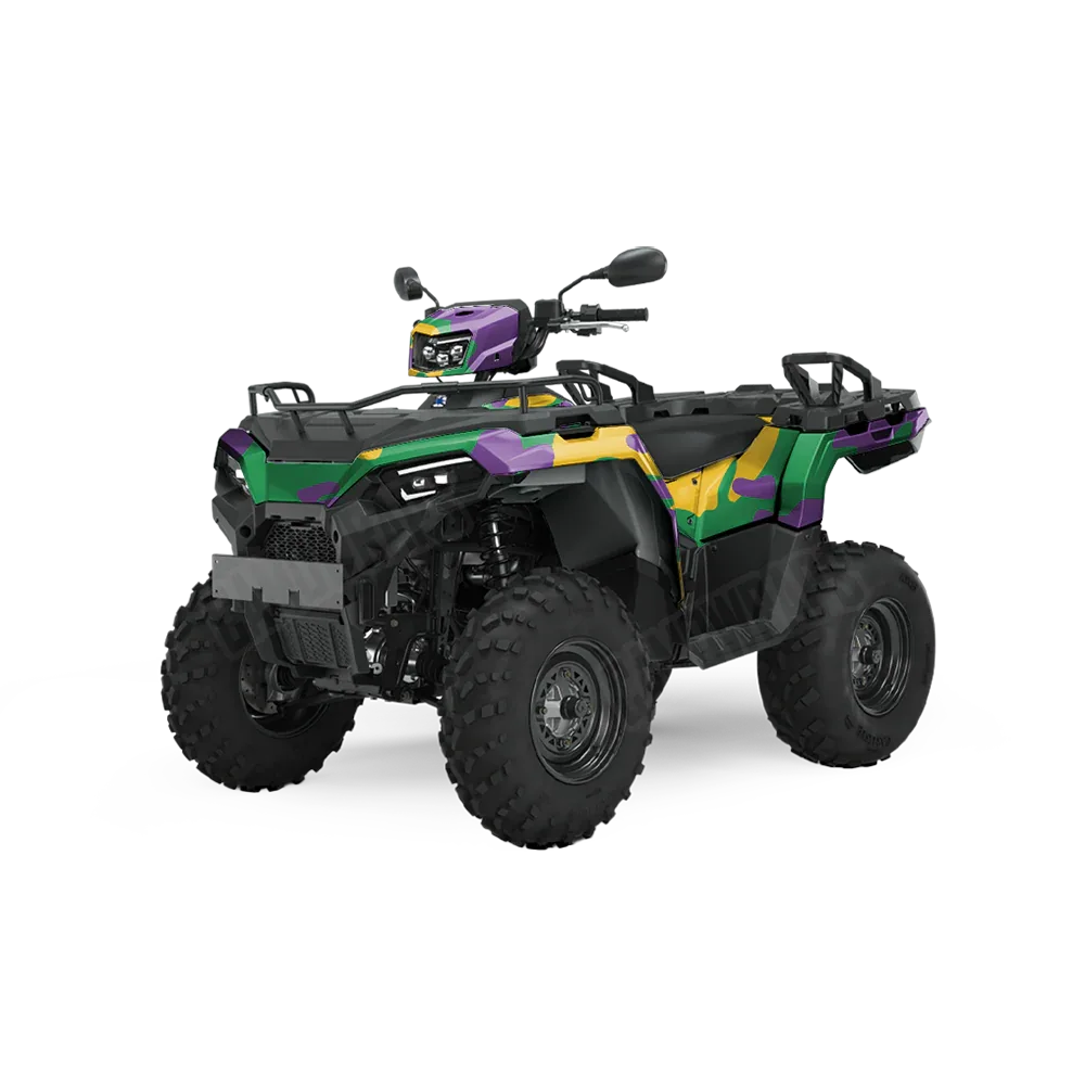 Classic Mardi Gras ATV Wraps