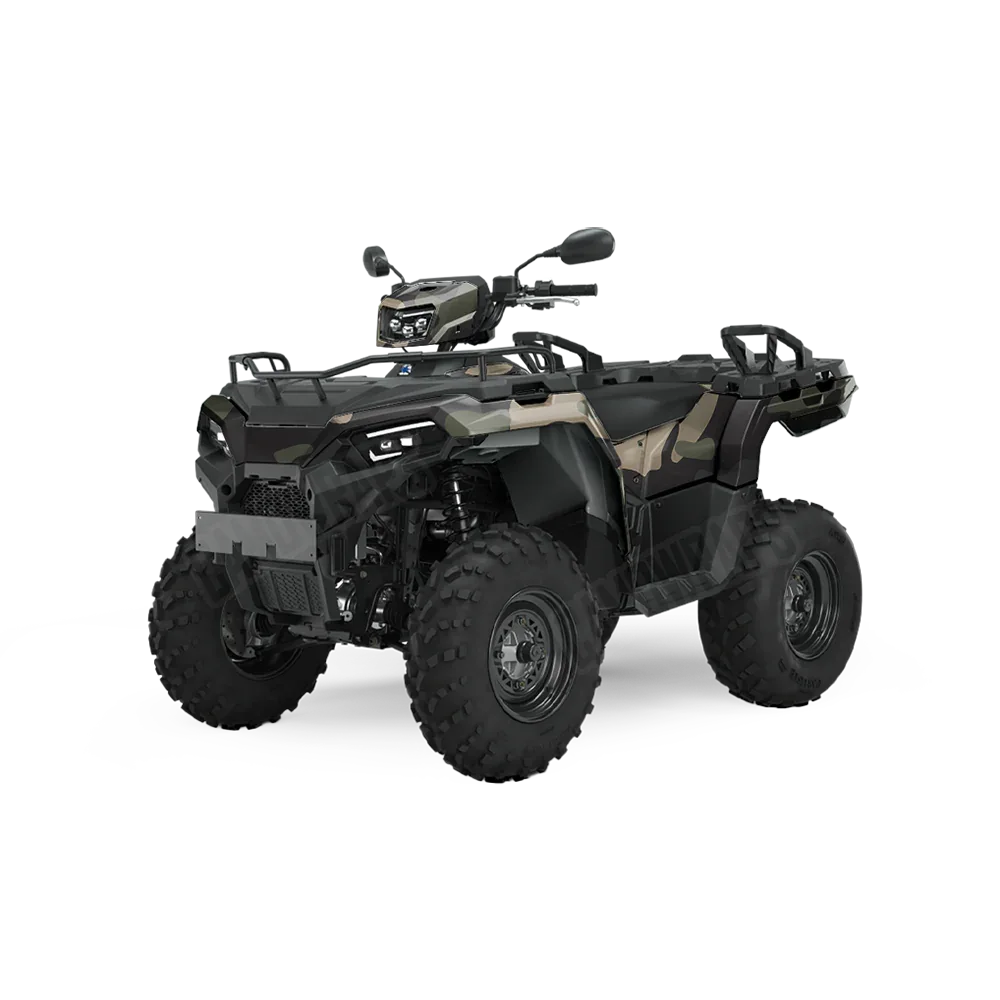 Classic Militant Charcoal ATV Wraps