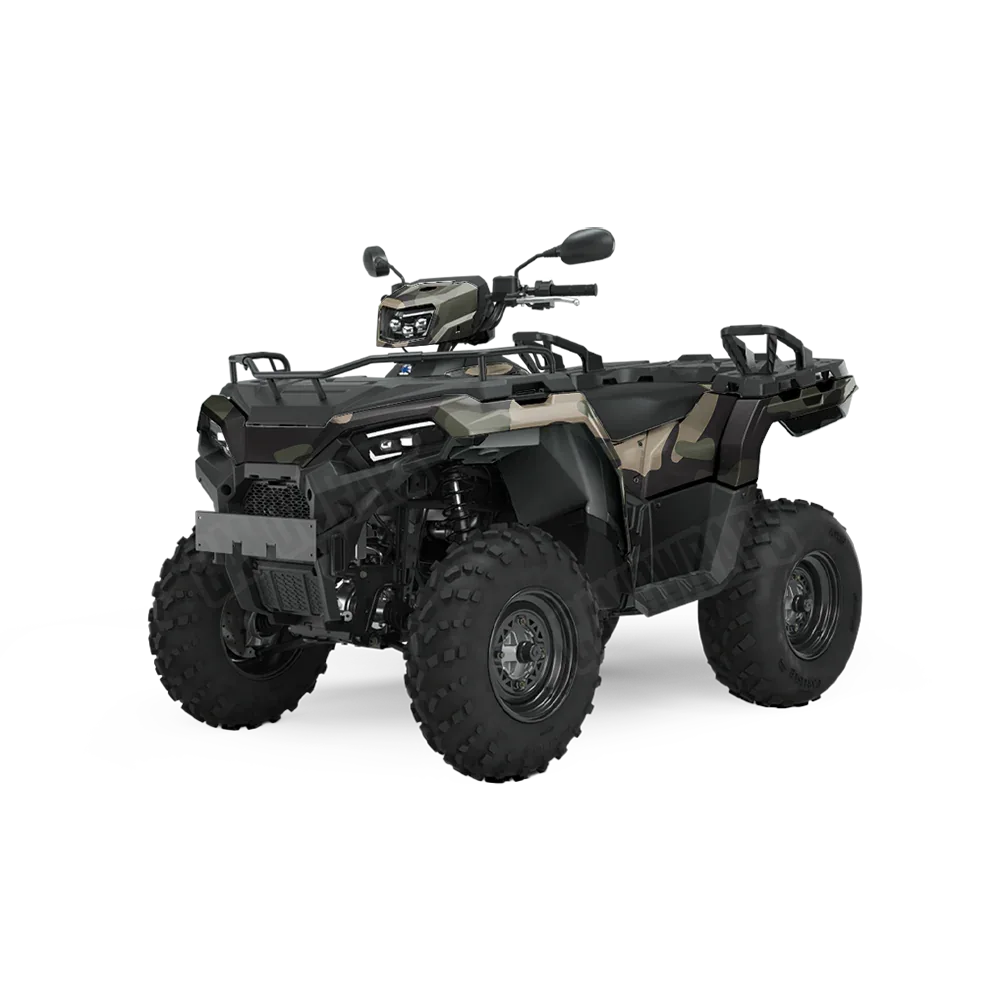 Classic Militant Green ATV Wraps