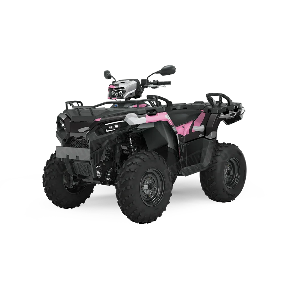 Classic Pink Tiger ATV Wraps