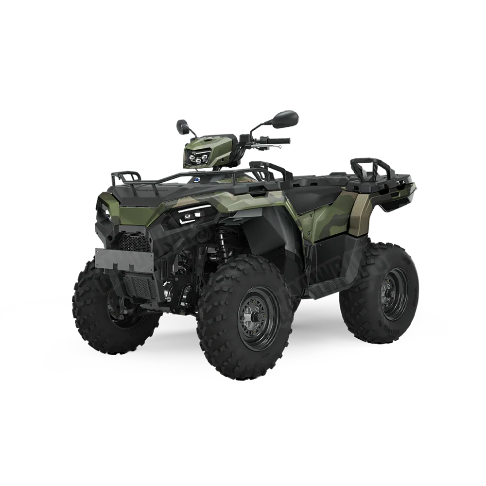 Cumulus Army Green ATV Wraps