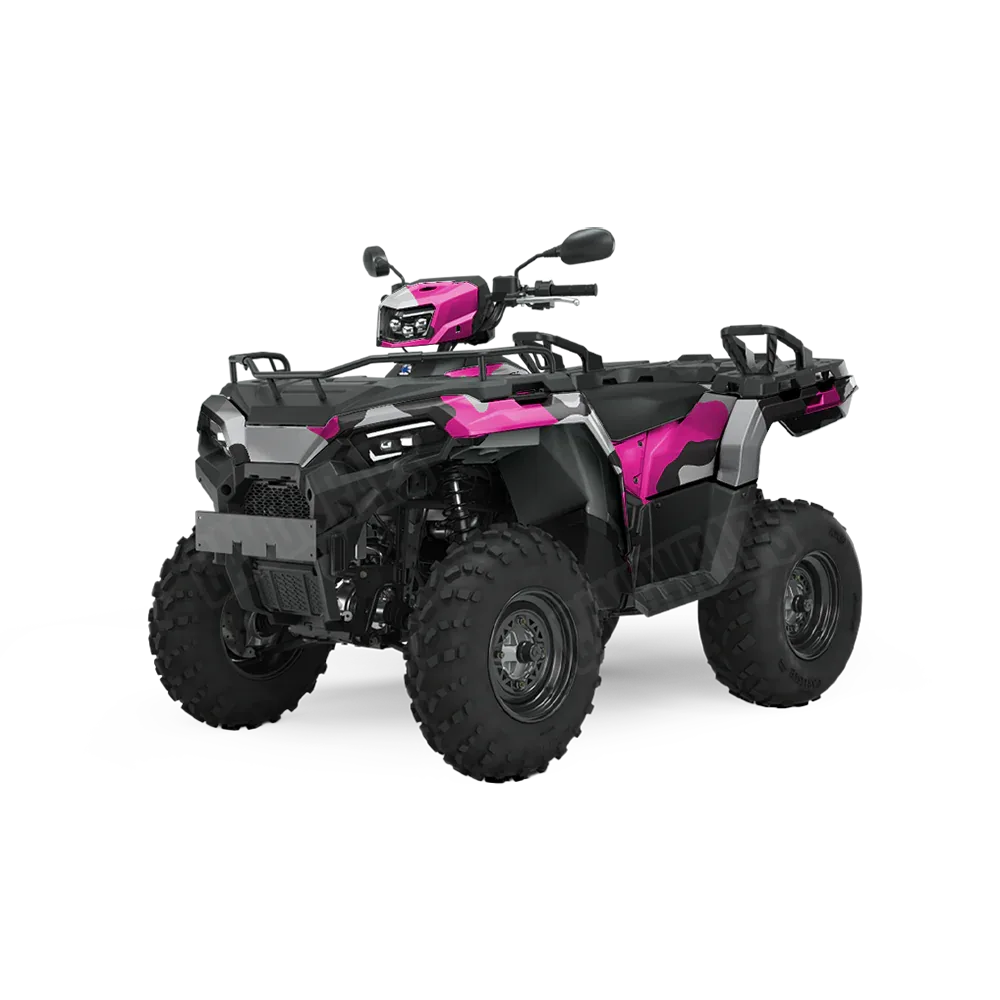 Cumulus Magenta Tiger ATV Wraps
