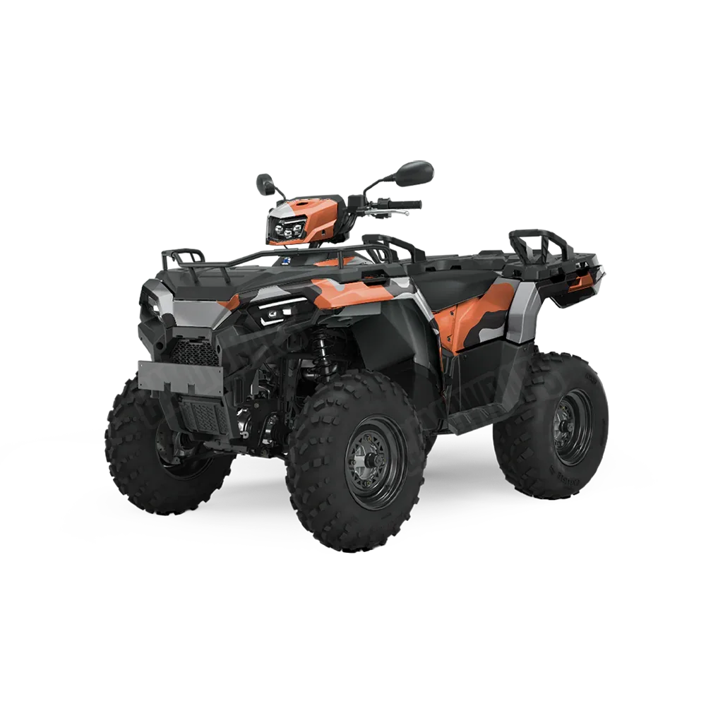 Cumulus Orange Tiger ATV Wraps