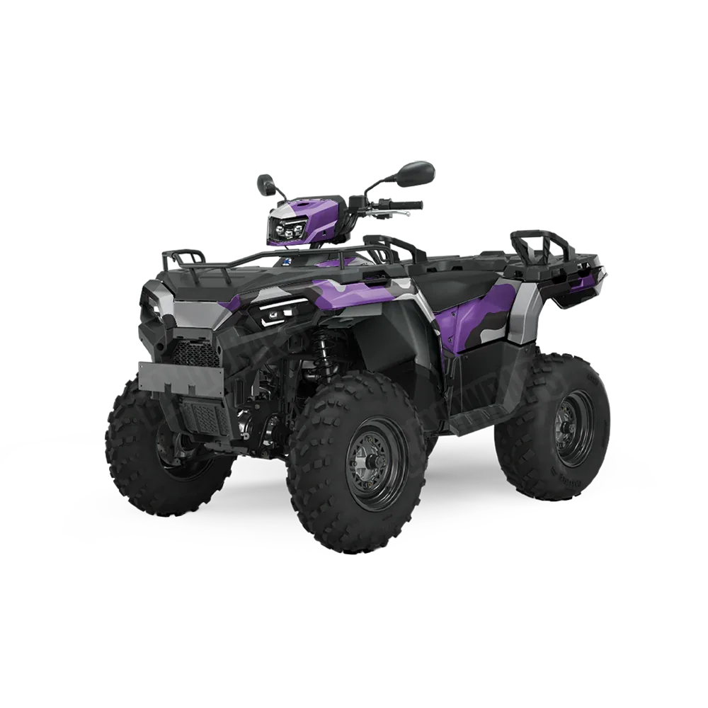 Cumulus Purple Tiger ATV Wraps