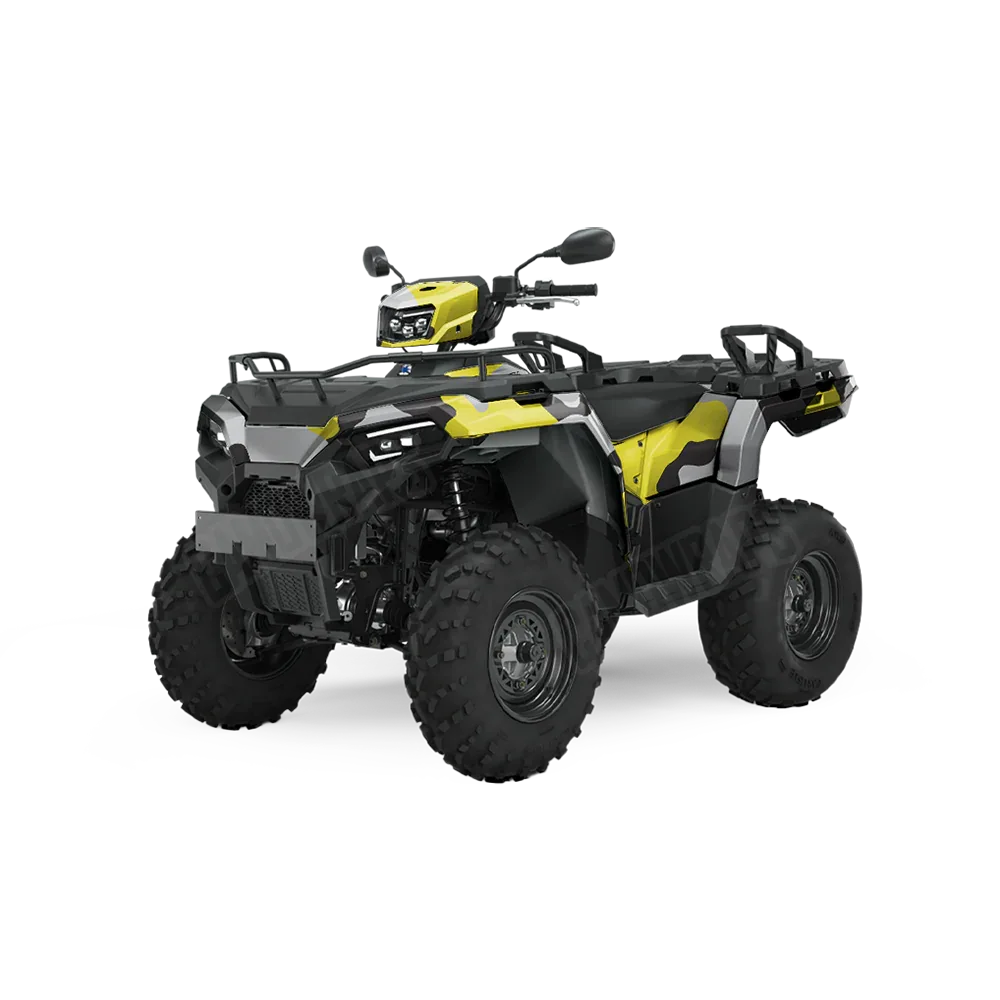 Cumulus Yellow Tiger ATV Wraps