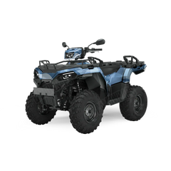 Ragged Cool Blue ATV Wraps